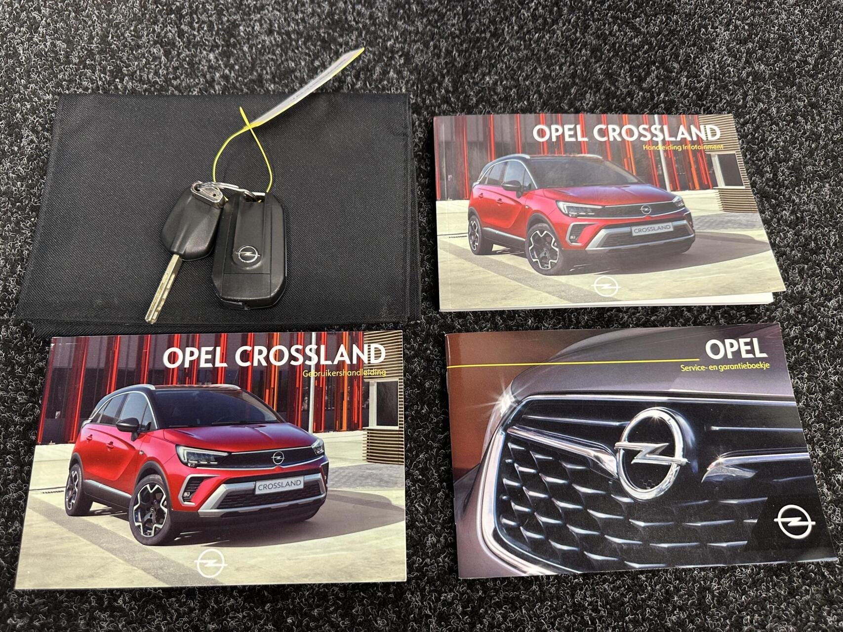 Opel Crossland 1.2 Turbo Elegance TREKHAAK CAMERA CARPLAY NA, Auto's, 840 kg, Gebruikt, Euro 6, 1199 cc