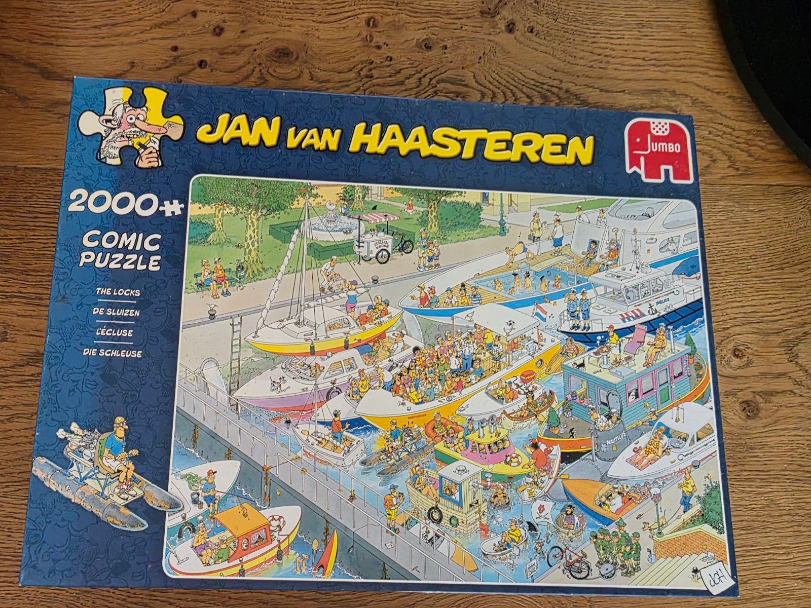 Jan van Haasteren De Sluizen 2000+ stukjes legpuzzel, Ophalen of Verzenden, Meer dan 1500 stukjes, Zo goed als nieuw, Legpuzzel