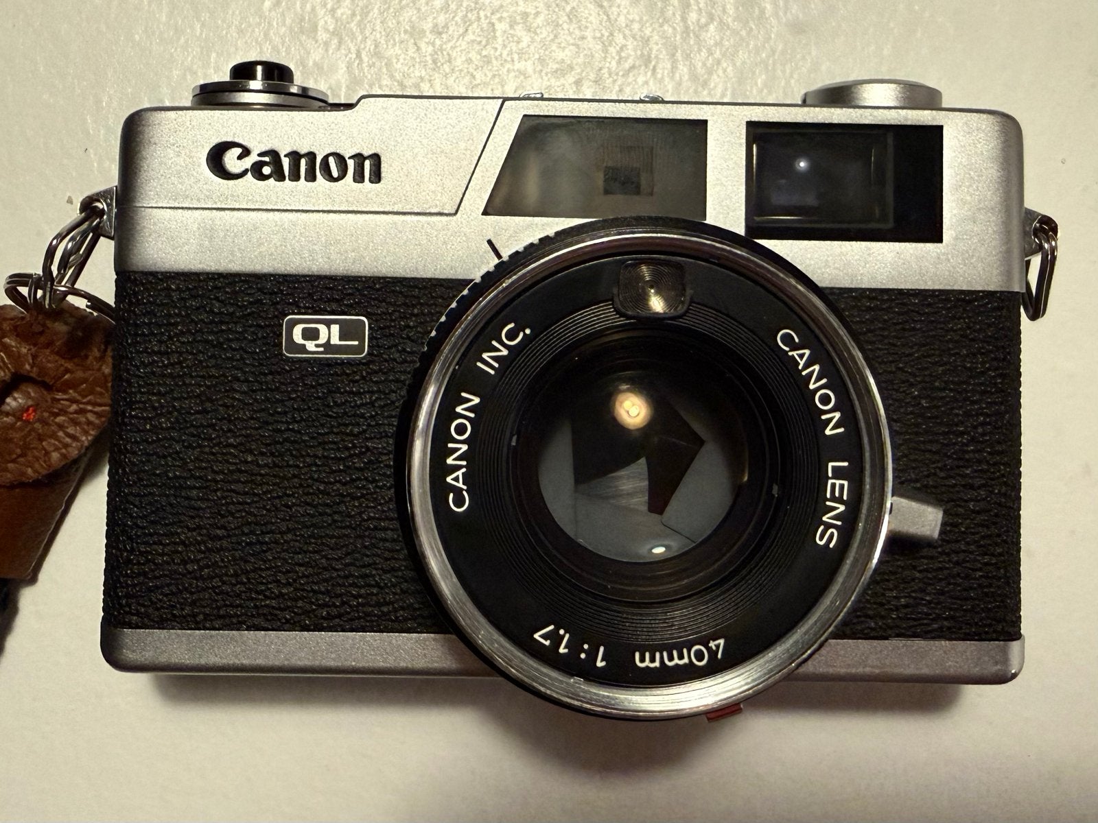 Canon Canonet QL17, Ophalen of Verzenden, Gebruikt, Compact, Canon