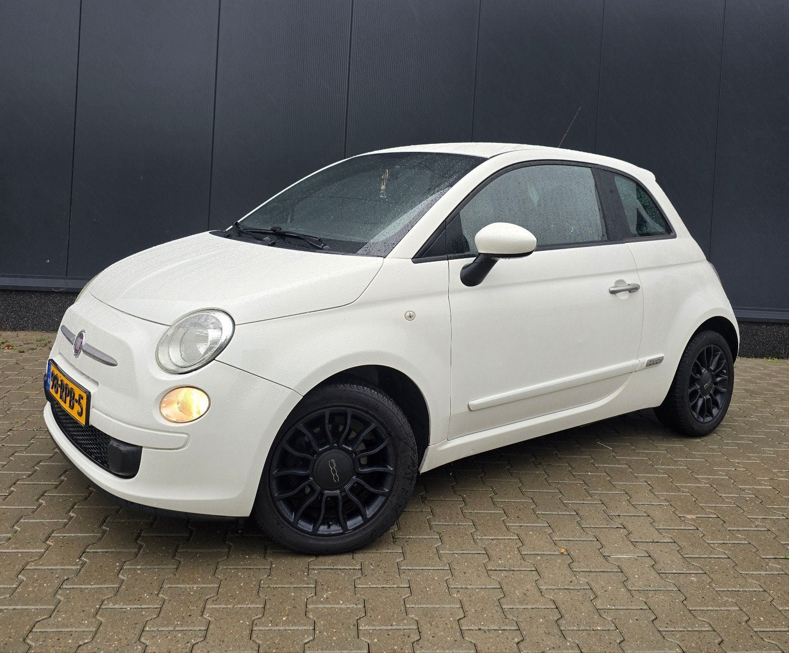 Fiat 500 0.9 TwinAir 2011 | Half Leder | Zwarte Velgen | Air, Voorwielaandrijving, Euro 5, Leder en Stof, Origineel Nederlands