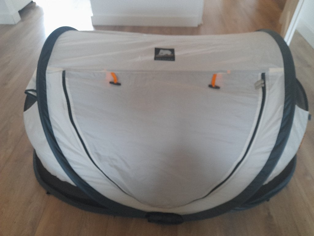 Deryan peuter luxe (excl. Matrasje), Ophalen, Gebruikt, Reisbedje