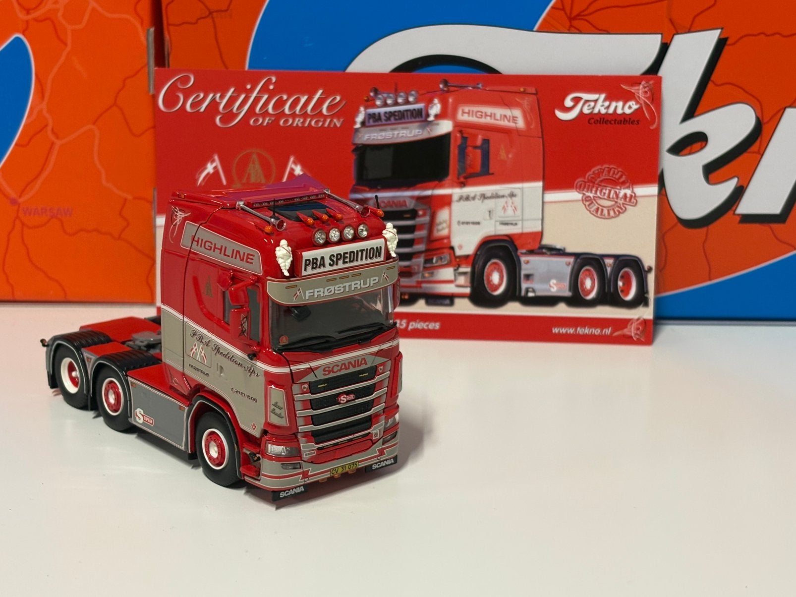 Tekno Bjarne Andersen, Ophalen of Verzenden, Zo goed als nieuw, Bus of Vrachtwagen, Tekno
