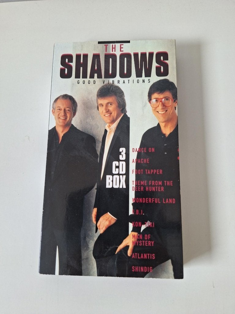 Cd box The Shadows Good Vibrations, Rock, Gebruikt, Boxset, Ophalen of Verzenden