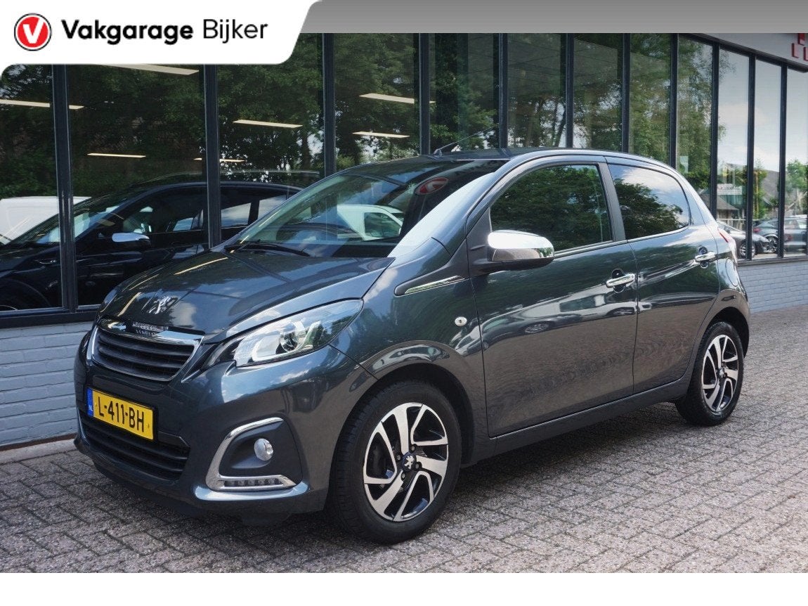 Peugeot 108 1.0 e-VTi Allure (bj 2021), Auto's, 12 maanden, Stof, Gebruikt, Euro 6