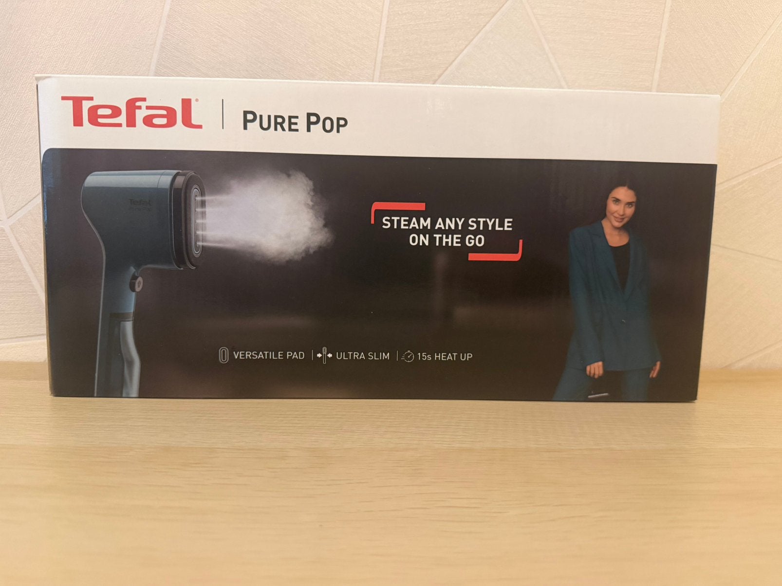 Tefal pure POP pop hand kleding stomer, Ophalen of Verzenden, Nieuw, Kledingstomer
