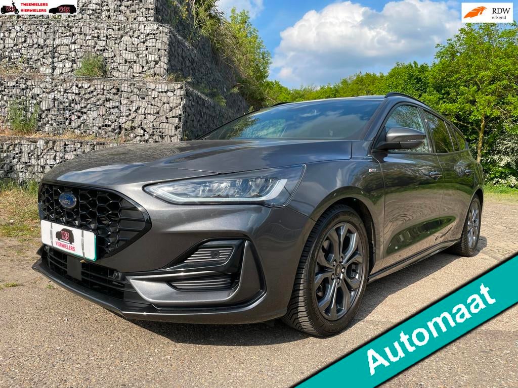 Ford Focus 1.0 EcoBoost Hybrid ST Line X CarPlay Winterpack, Auto's, Stof, Gebruikt, 155 pk, 19 km/l