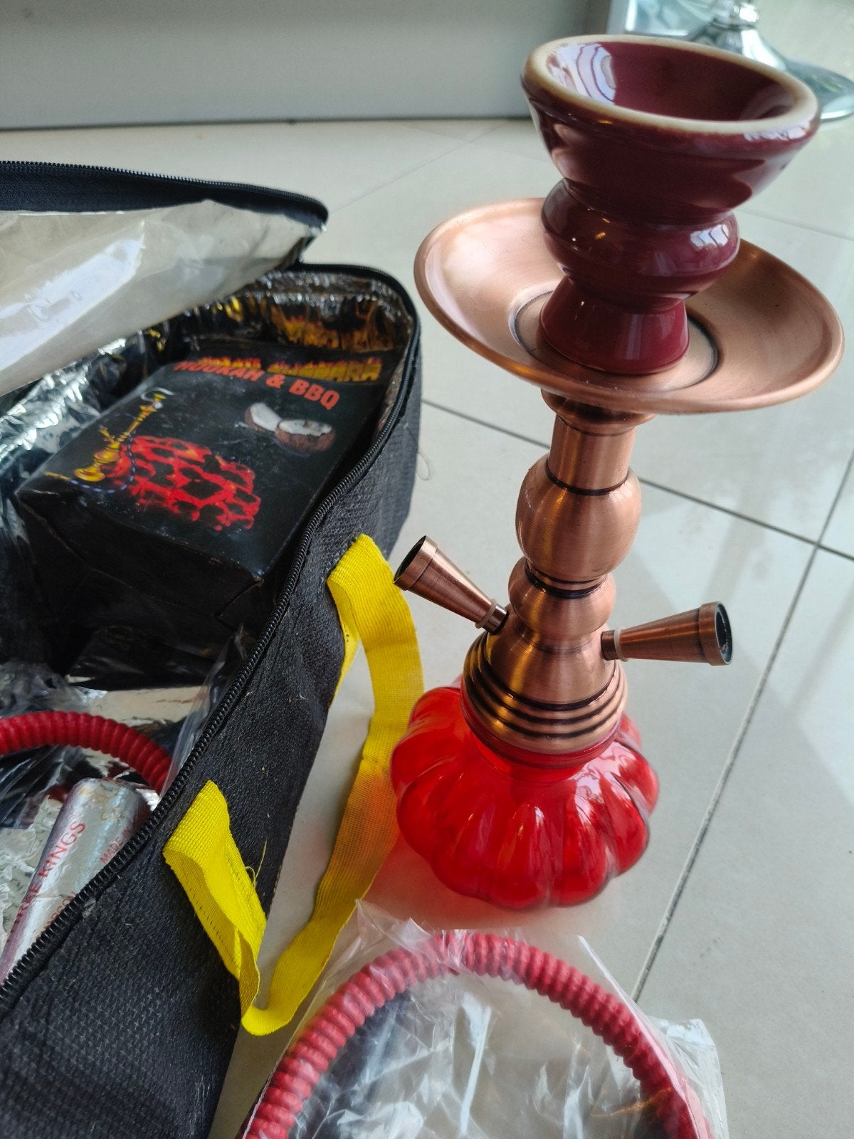 nieuwe  compact waterpijp / shisha, Ophalen of Verzenden, Nieuw, (Water)pijp