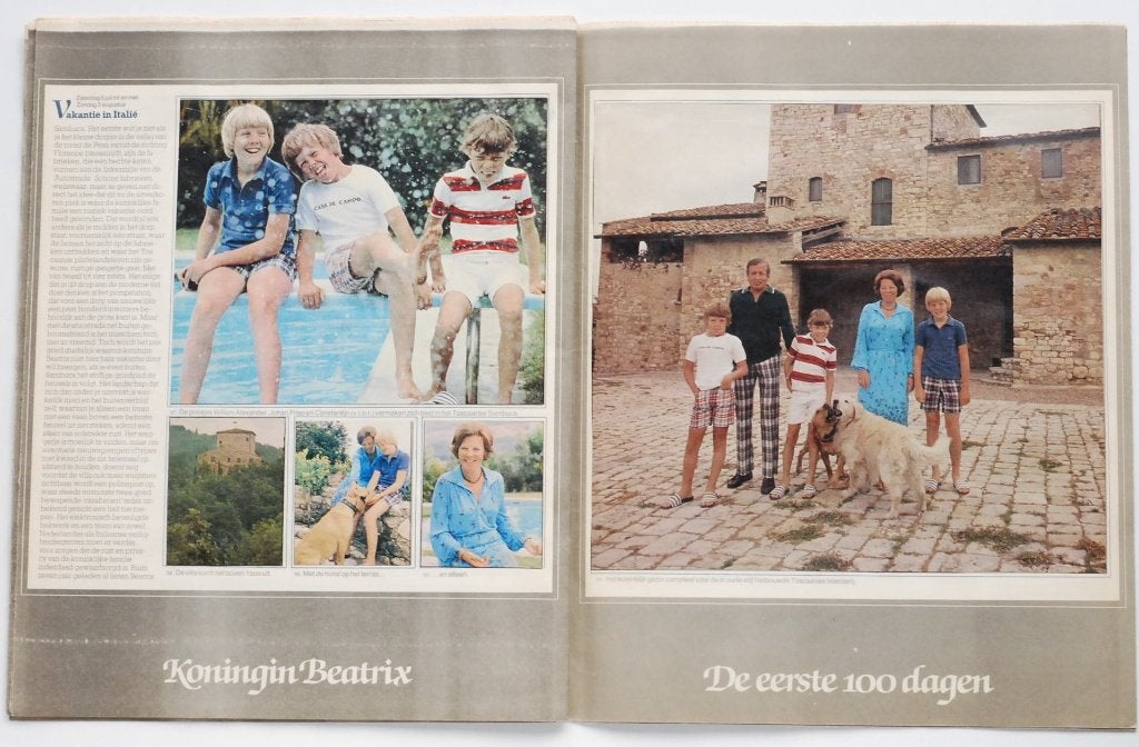 Koningin Beatrix eerste 100 dagen - Libelle 1980, Verzenden, 20e eeuw of later, Gelezen