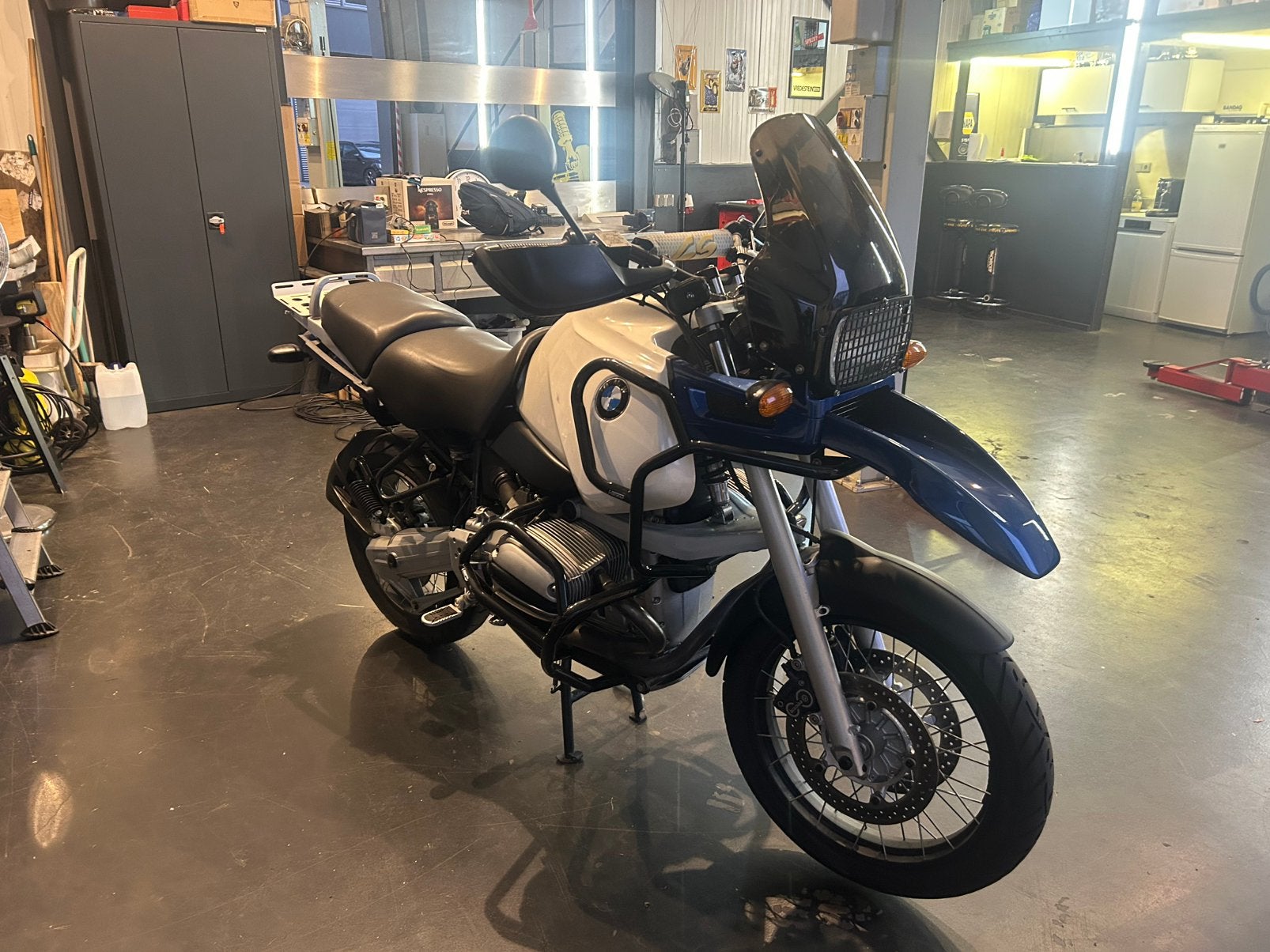 BMW R1100GS bj 1996, 2 cilinders, Cardan-aandrijving, Motorrijbewijs A, Gebruikt