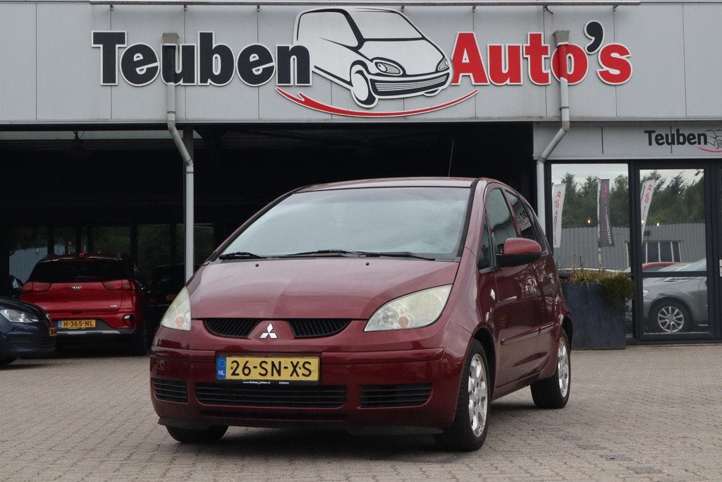 Mitsubishi Colt 1.3 Invite | Nieuw APK | Mooie auto | Airco, Auto's, Mitsubishi, Stof, Gebruikt, 31 €/maand, Colt