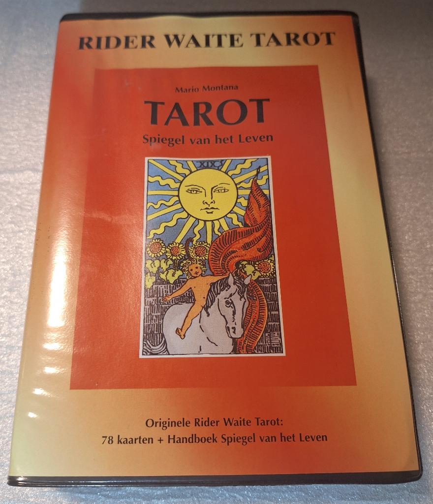 Rider Waite Tarot set "Spiegel van het Leven", Ophalen of Verzenden, Zo goed als nieuw, Tarot of Kaarten leggen, Overige typen