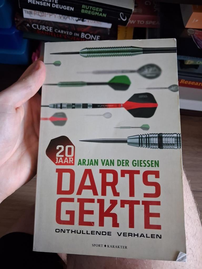 Darts Gekte: Onthullende Verhalen - Arjan van der Giessen, Boeken, Ophalen of Verzenden, Zo goed als nieuw, Arjan van der Giessen