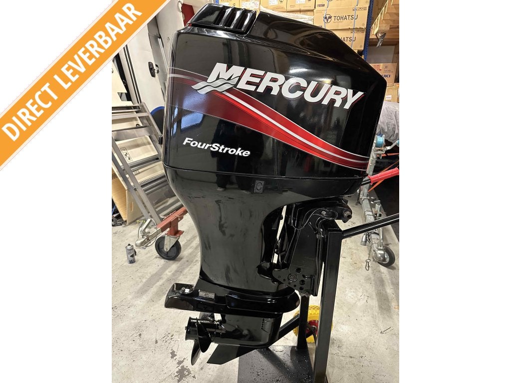 Mercury 75pk 4takt Buitenboordmotor incl Afstand bediening, Niet ingevuld, Gebruikt, Niet ingevuld, Benzine