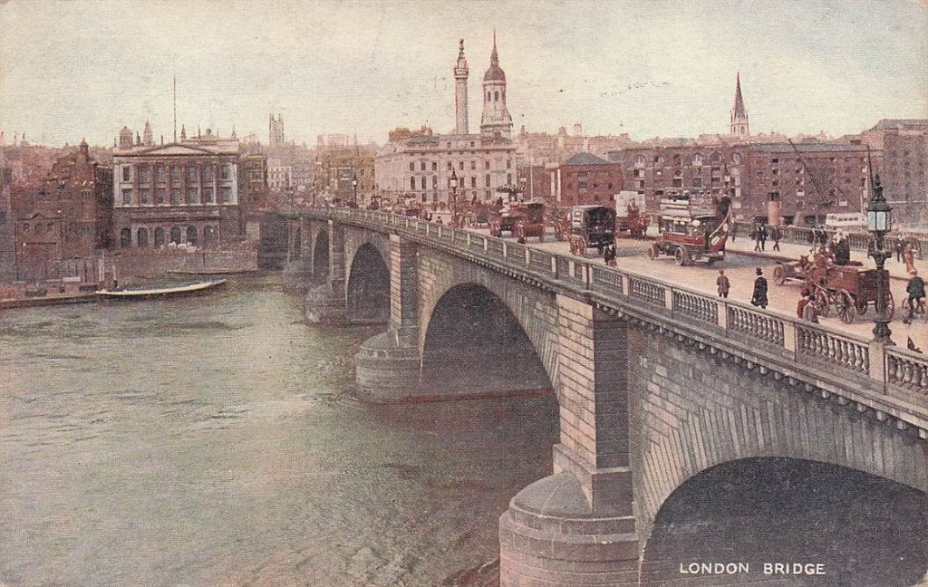 702-317-033 London Bridge, Verzamelen, Verzenden, Voor 1920, Engeland