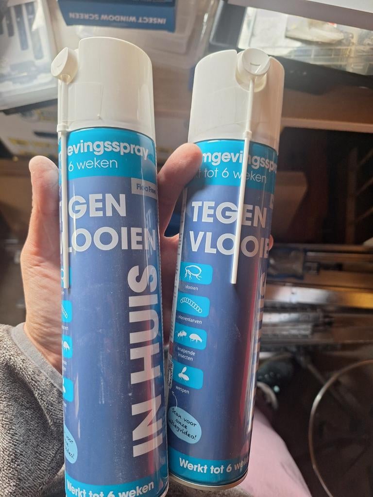 Tegen Vlooien Ongediertespray - 2x 400ml - Nieuw, Overige soorten