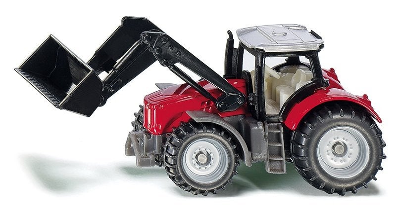 Siku 1484 Massey Ferguson + voorlader, Ophalen of Verzenden, Nieuw, Tractor of Landbouw