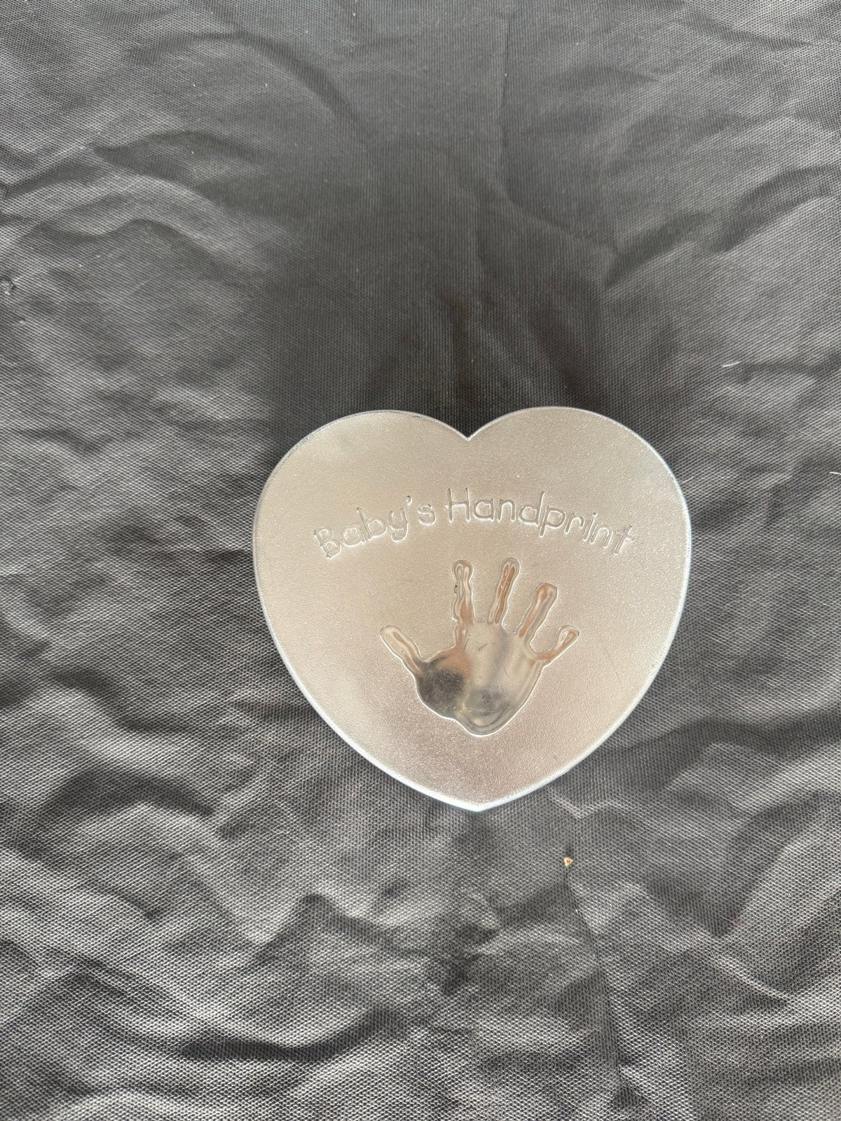 Baby's Handprint Hartvormige Herinneringsdoos, Ophalen of Verzenden, Nieuw