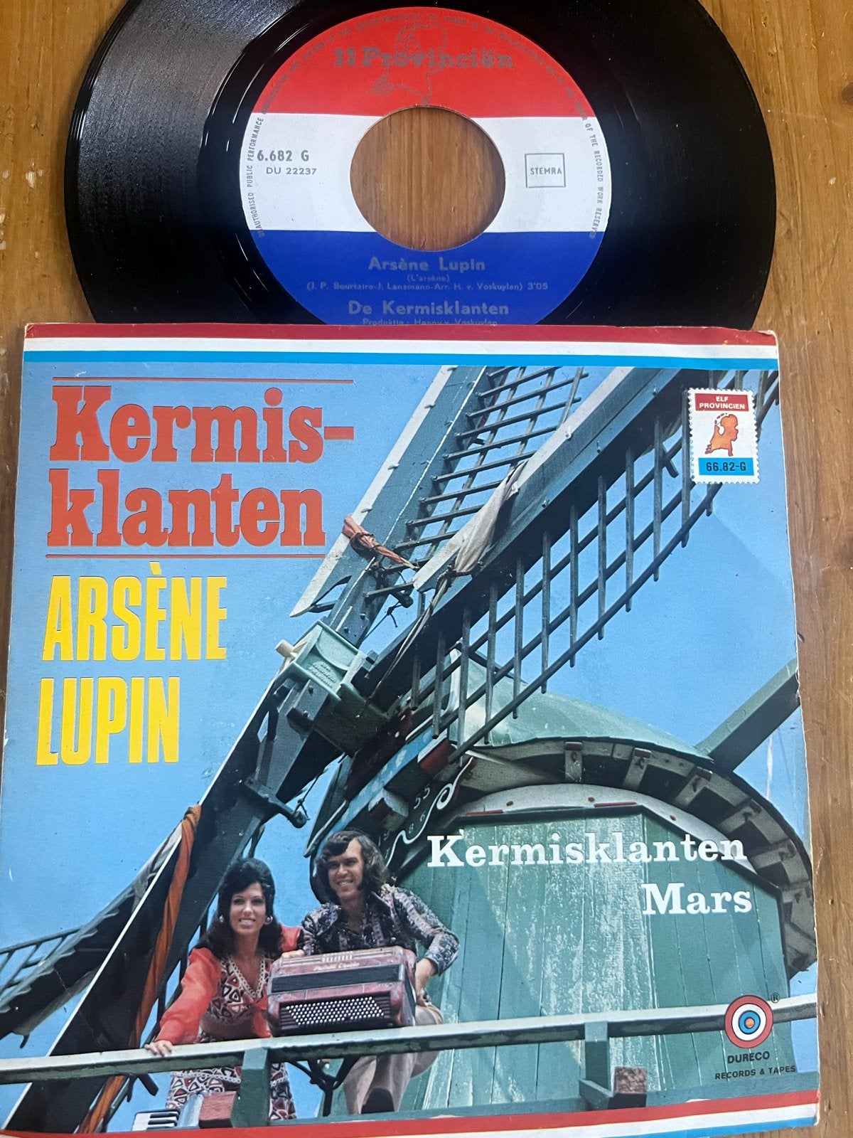 te koop 7” Kermis klanten - arsene lupin, Ophalen of Verzenden, Gebruikt, 7 inch, Nederlandstalig