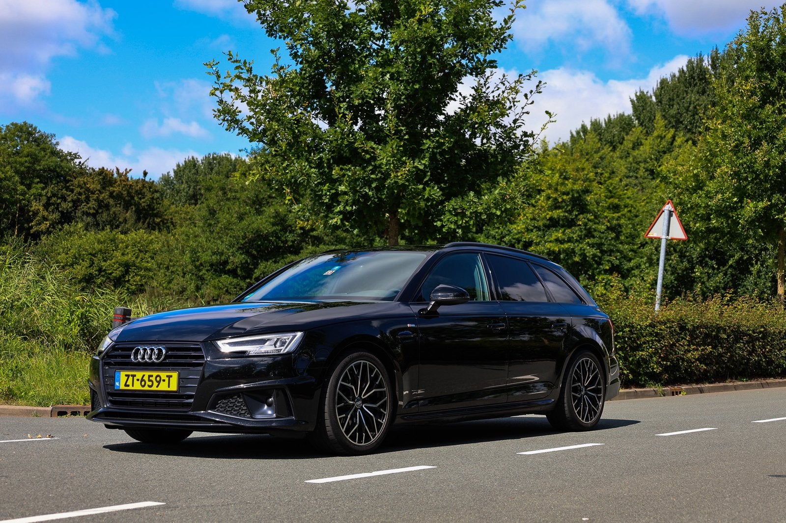 Unieke Audi A4 Black Edition (245 PK), Auto's, Audi, 4 cilinders, 1984 cc, A4, Zwart