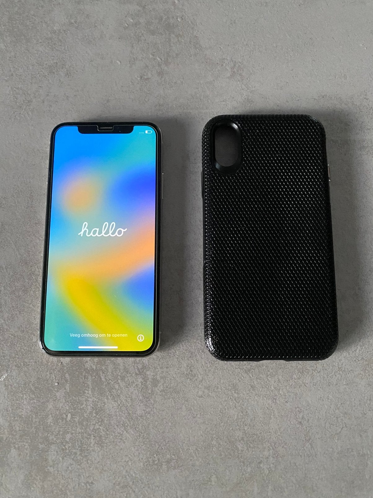 iPhone x zilver 64 GB kras vrij. Z.g.a.n., Telecommunicatie, Ophalen, Gebruikt, 78 %, IPhone X