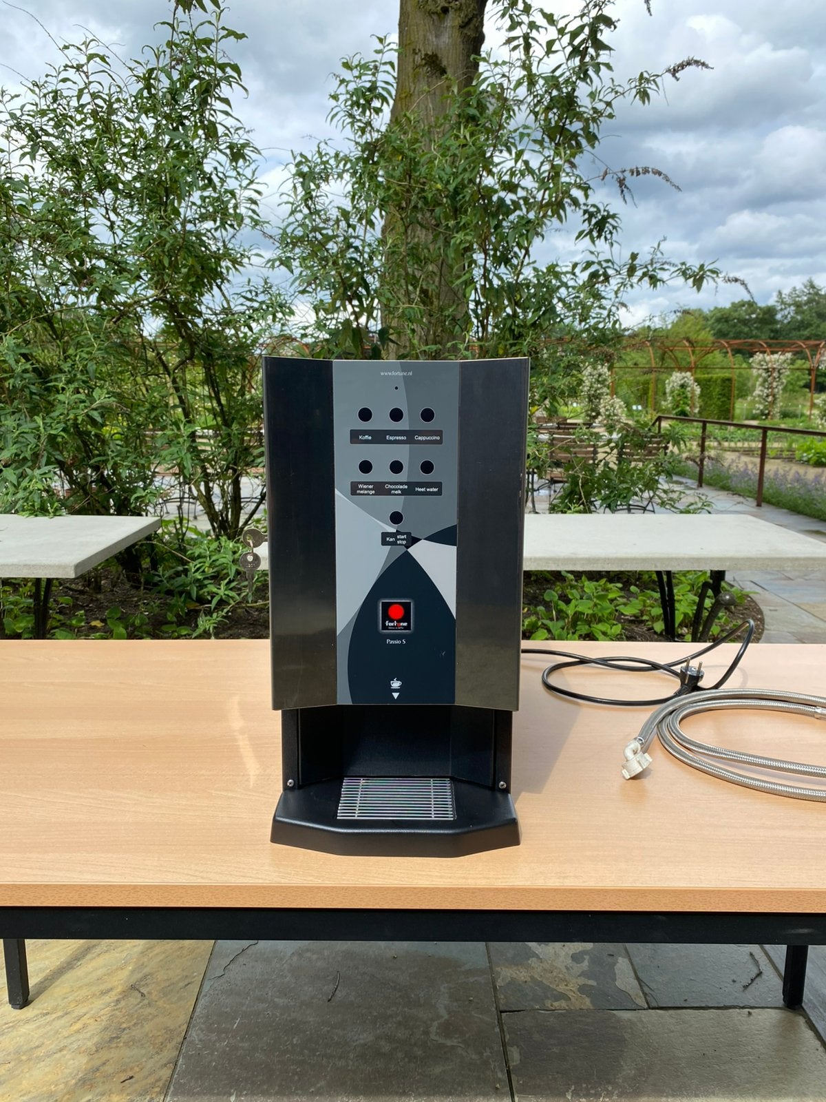 Fortune Passio S koffiemachine koffieautomaat, Ophalen, Overige typen, 10 kopjes of meer, Koffiemachine