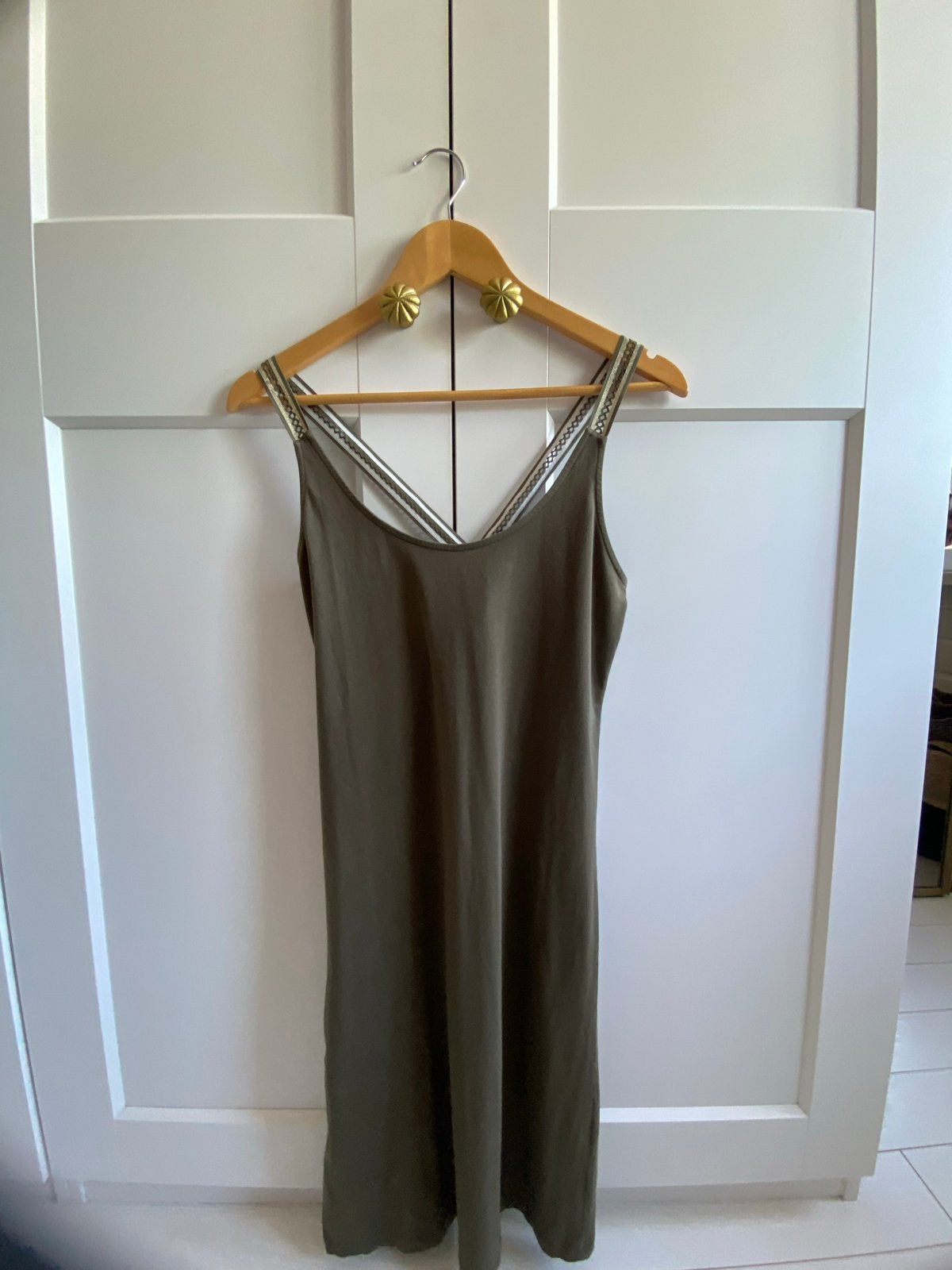Summum Women jurk m/38, Kleding | Dames, Jurken, Zo goed als nieuw, Maat 38/40 (M), Groen, Onder de knie, Ophalen of Verzenden