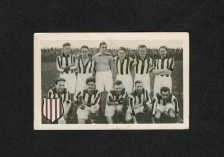 Voetbalplaatje Willem II Tilburg 1930/1931 (280)., Ophalen of Verzenden, Zo goed als nieuw