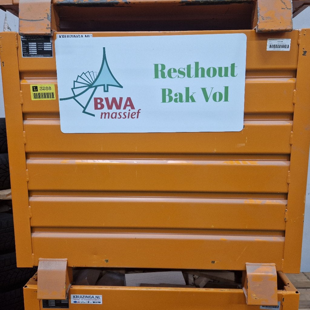 brandhout - gedroogd hardhout restafval, 6 m³ of meer, Ophalen, Overige houtsoorten
