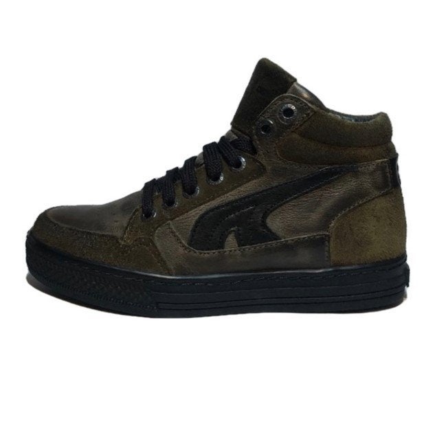 PIEDRO maat 37 lerensneaker groen/zwart - gratis verzenden, PIEDRO, Verzenden, Schoenen, Nieuw