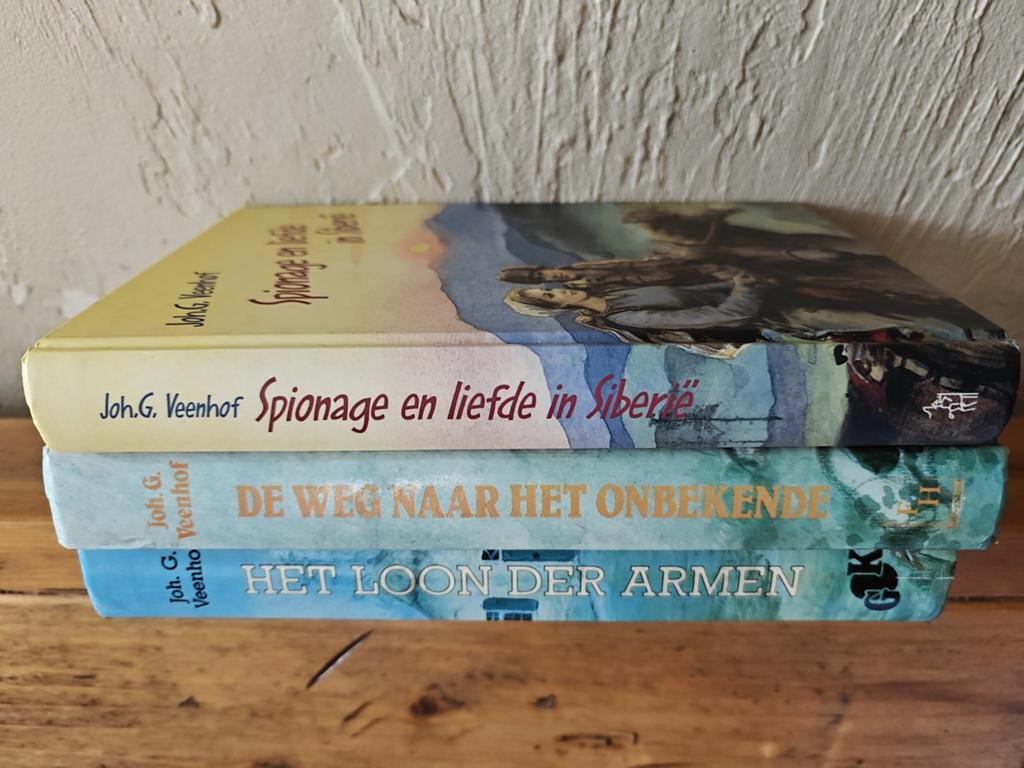 3 Boeken van Johan Veenhof., Boeken, Ophalen of Verzenden, Zo goed als nieuw, Noord-Brabant