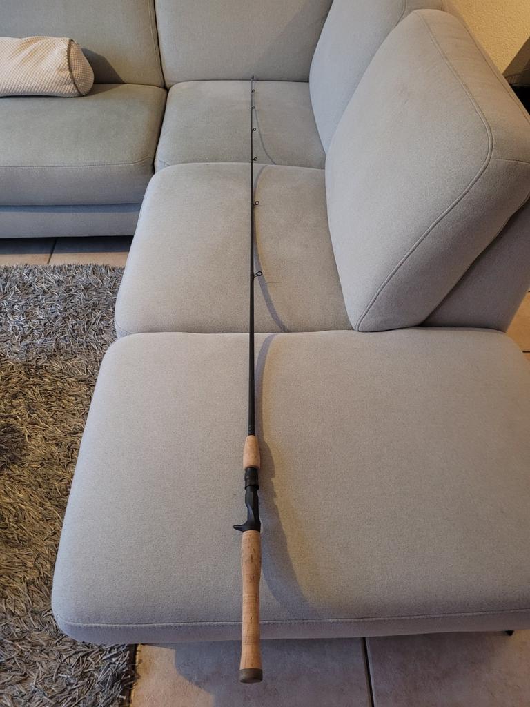 St. Croix AC62MXF Hengel - 6'2" Medium Extra Fast Action, Ophalen, Zo goed als nieuw, Werphengel