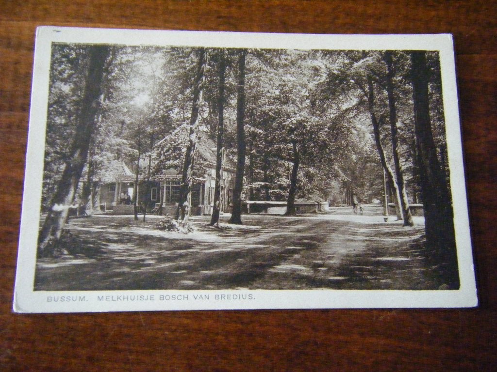 H40 - Bussum - Melkhuisje - 1945 - Mooi/Oud, Verzamelen, Ophalen of Verzenden, 1940 tot 1960, Noord-Holland