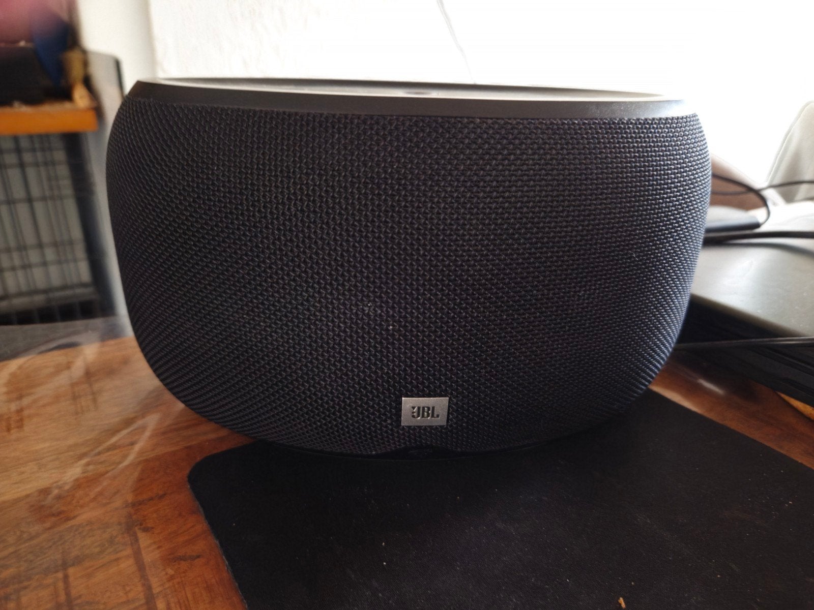 JBL Link Music slimme speaker met Google Assistant, Slimme speaker, JBL, Ophalen of Verzenden, Zo goed als nieuw
