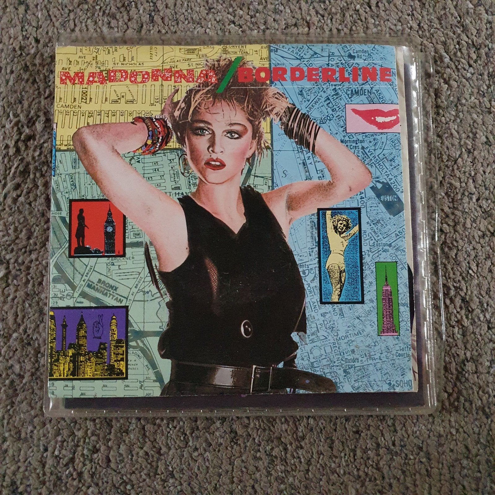 Madonna  - Borderline, Ophalen of Verzenden, Zo goed als nieuw, Overige formaten, Poprock
