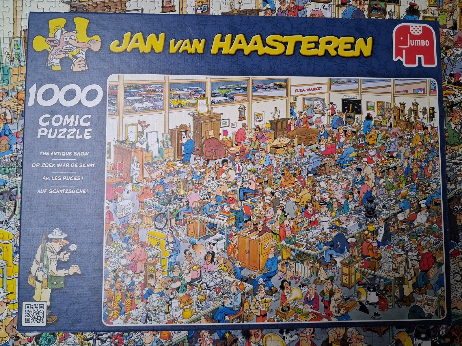 Jan van Haasteren op zoek naar de schat te koop of te ruil, Ophalen of Verzenden, 500 t/m 1500 stukjes, Zo goed als nieuw