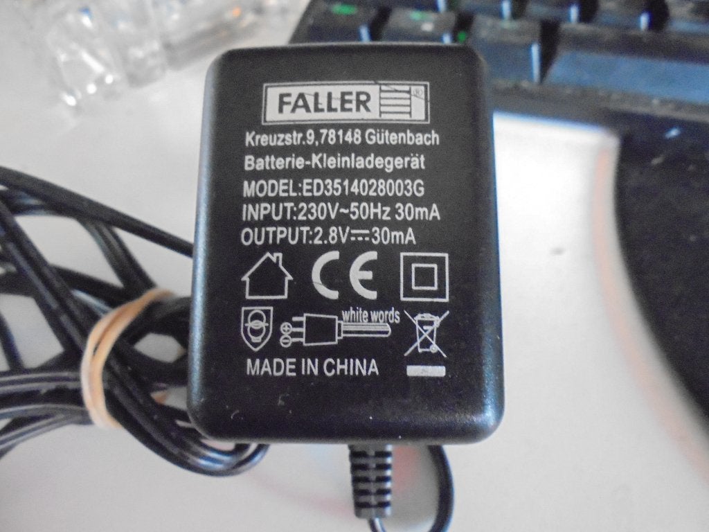 Faller car system oplader,digitaal ?-nr ED3514028003G, Overige merken, Transformator of Voeding, Gebruikt, Verzenden