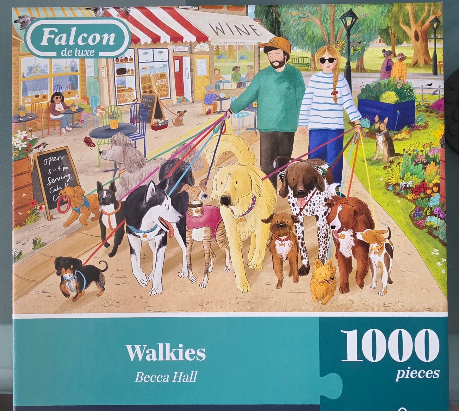Falcon puzzel Walkies 1000 stukjes, Ophalen of Verzenden, 500 t/m 1500 stukjes, Zo goed als nieuw, Legpuzzel