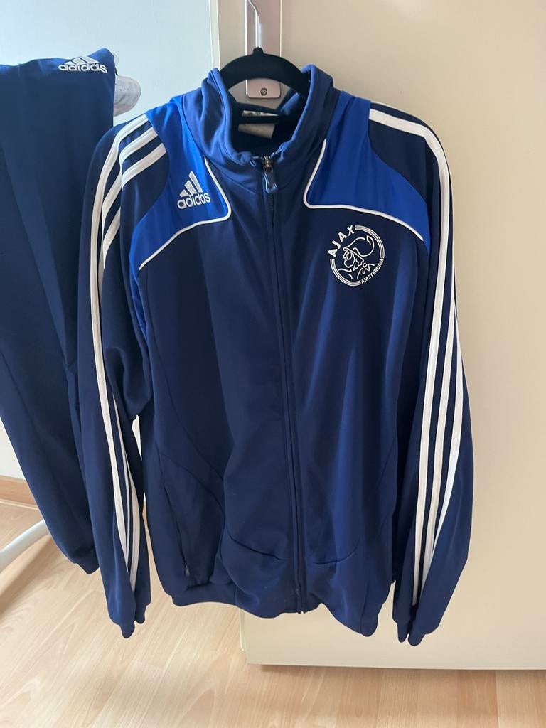 Ajax trainingspak 2008-2009 (L volwassene), Ophalen, Blauw, Zo goed als nieuw, Voetbal