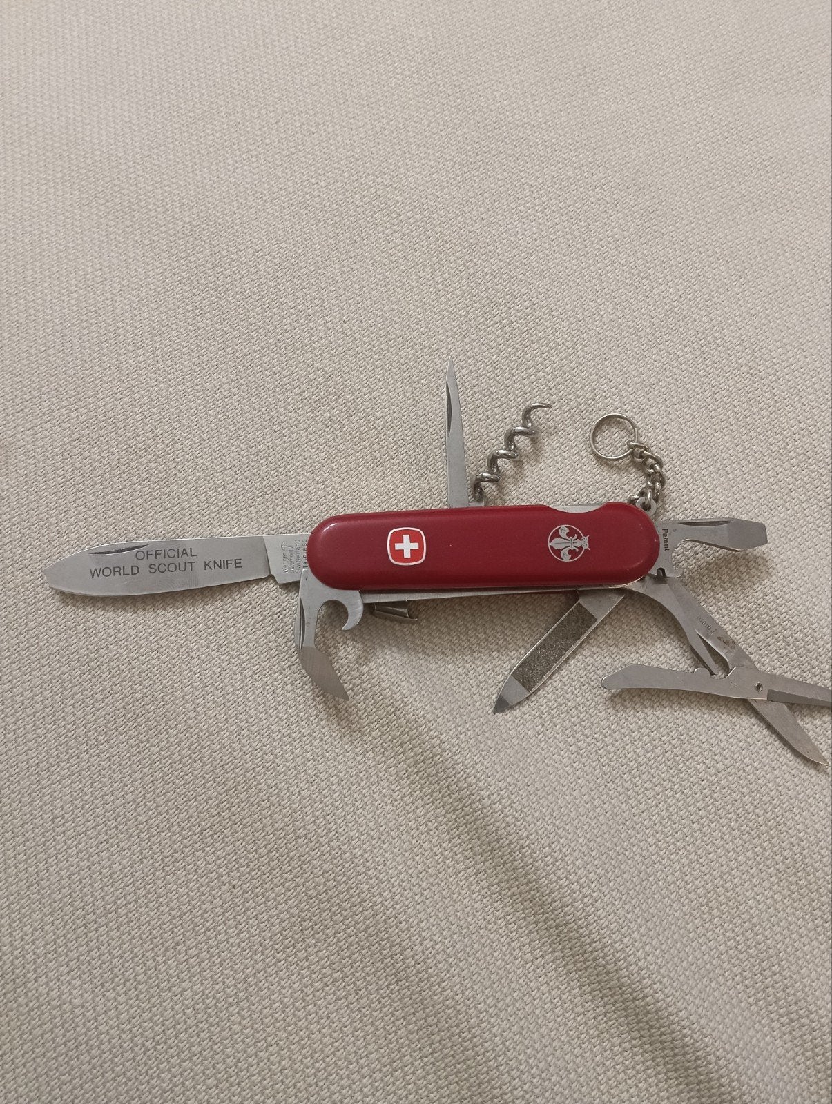 Origineel Wenger Zwitsers Zakmes -World Scout Knif, Verzamelen, Ophalen of Verzenden, Zo goed als nieuw