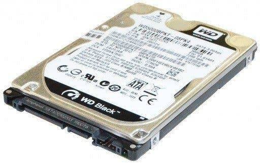 Western Digital Scorpio Black 500GB HDD 2.5" SATA, Intern, Zo goed als nieuw, Desktop, 500GB