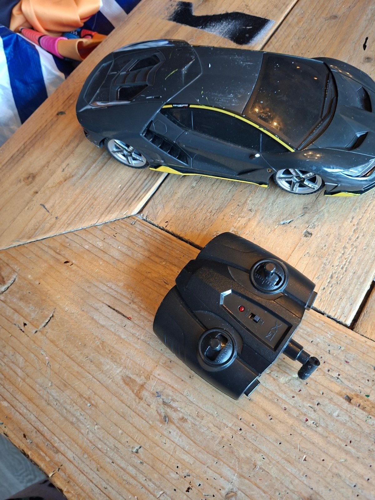 RC Auto Lamborghini Centenario met afstandsbediening, Elektro, Gebruikt, Ophalen of Verzenden, Auto onroad