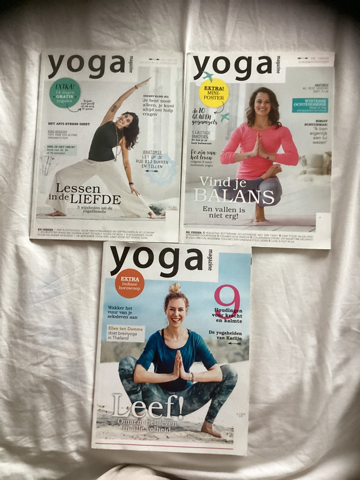 Yoga magazine’s., Verzenden, Zo goed als nieuw, Lichaam en Geest
