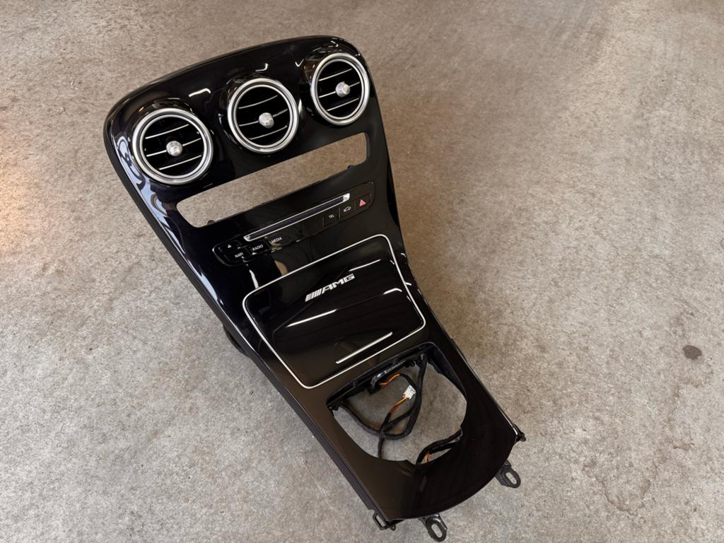 Mercedes-Benz middenconsole W205 C-Klasse AMG, Auto-onderdelen, Ophalen, Gebruikt, Mercedes-Benz