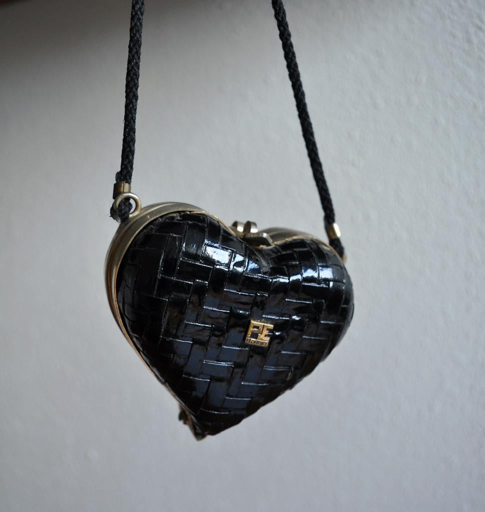 Vintage PE Florence KLEIN Hardcase Tas Hart 8 cm, Ophalen of Verzenden, Zo goed als nieuw, Handtas