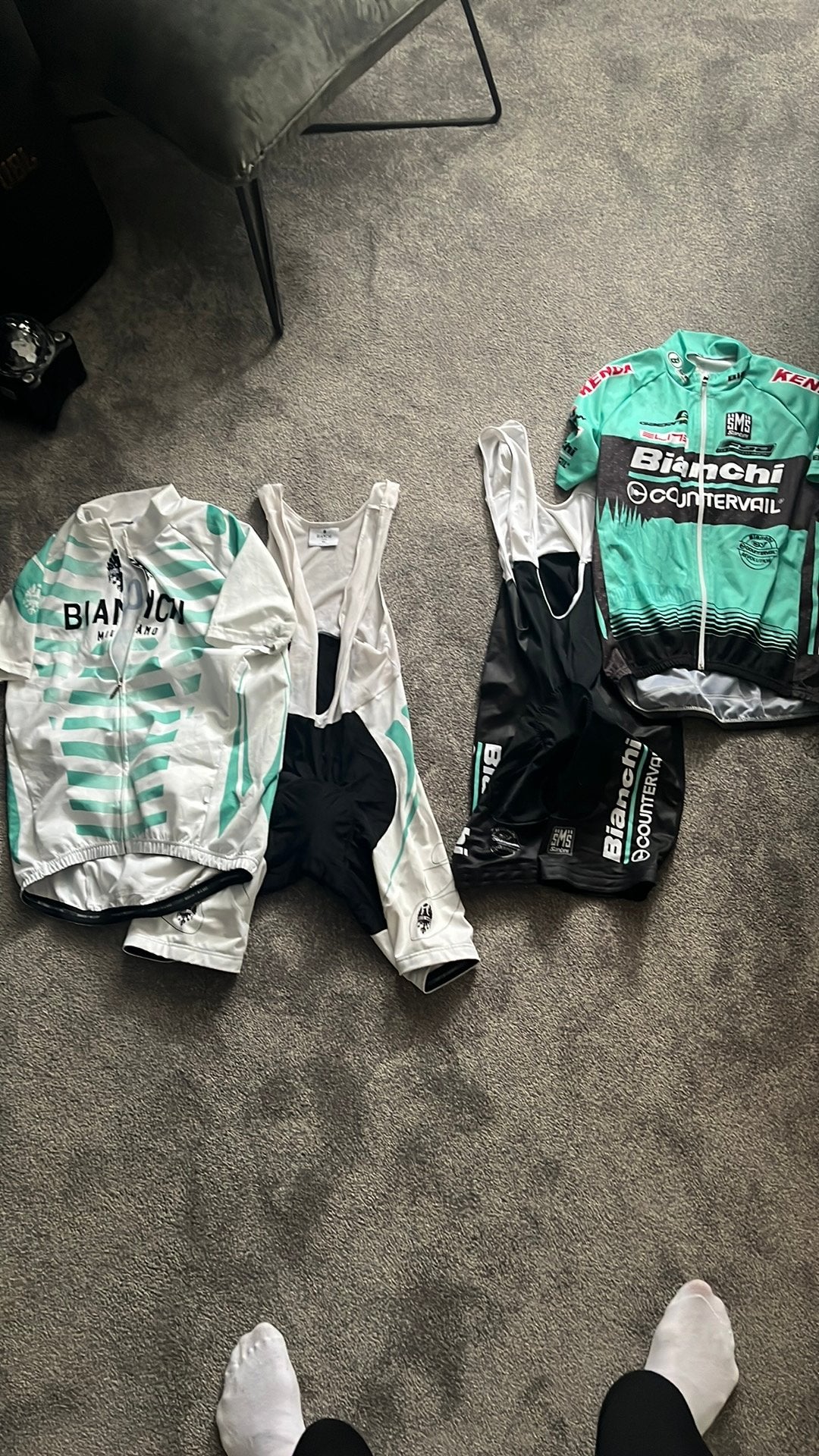 Bianchi fietskleding, Ophalen of Verzenden, Zo goed als nieuw, Overige typen