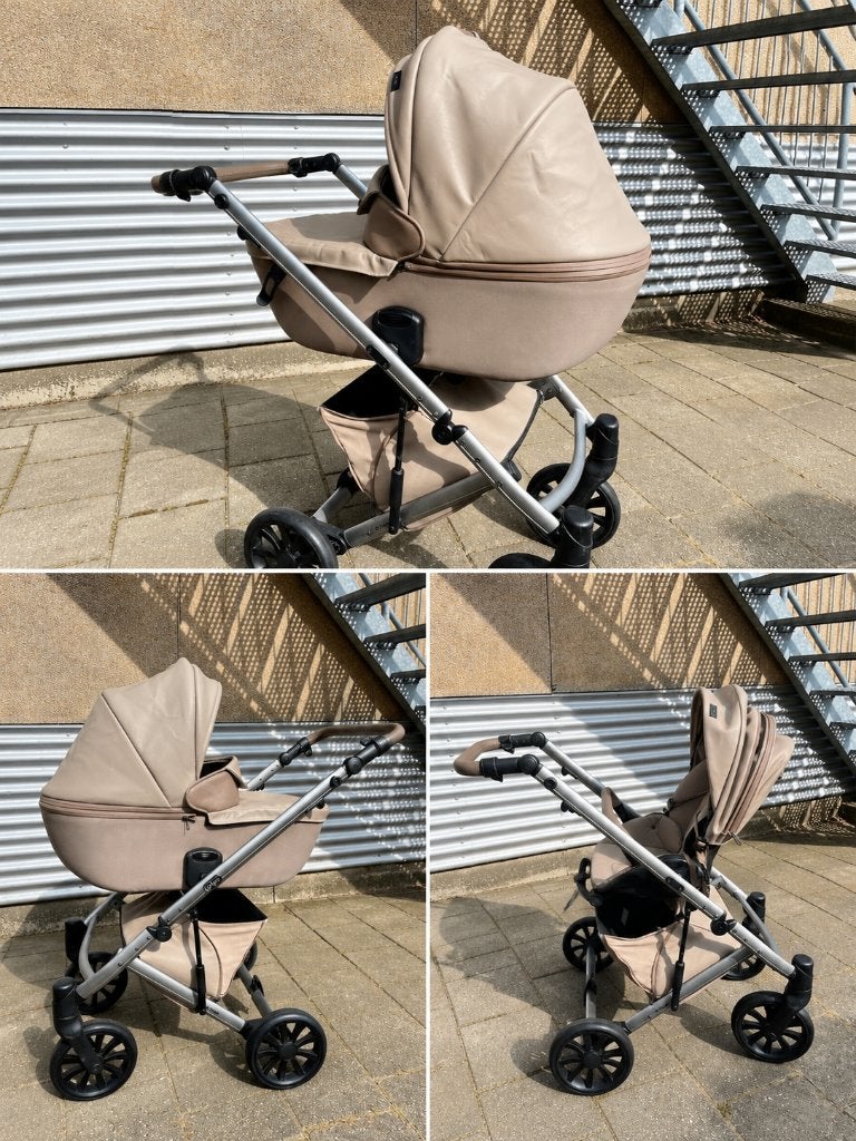 Anex kinderwagen 2-in-1 (reiswieg + wandelwagen), Zo goed als nieuw, Kinderwagen, Overige merken, Verstelbare duwstang