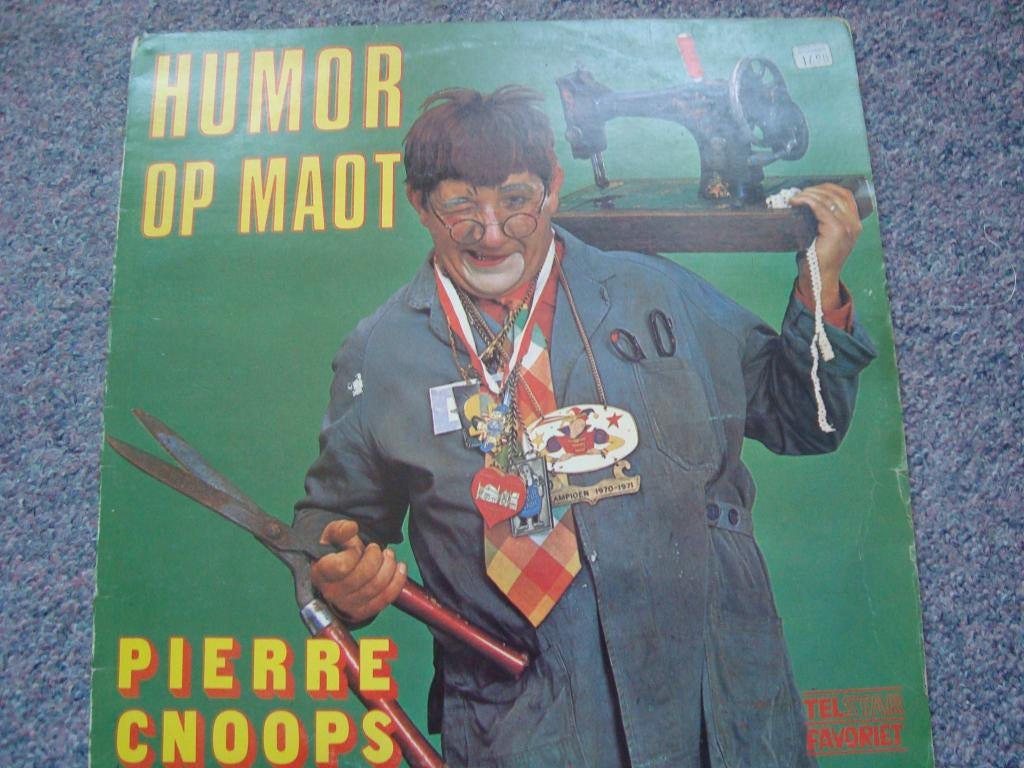 Pierre cnoops humor op maot, Cd's en Dvd's, Vinyl | Nederlandstalig, Ophalen of Verzenden, Zo goed als nieuw, 12 inch, Levenslied of Smartlap