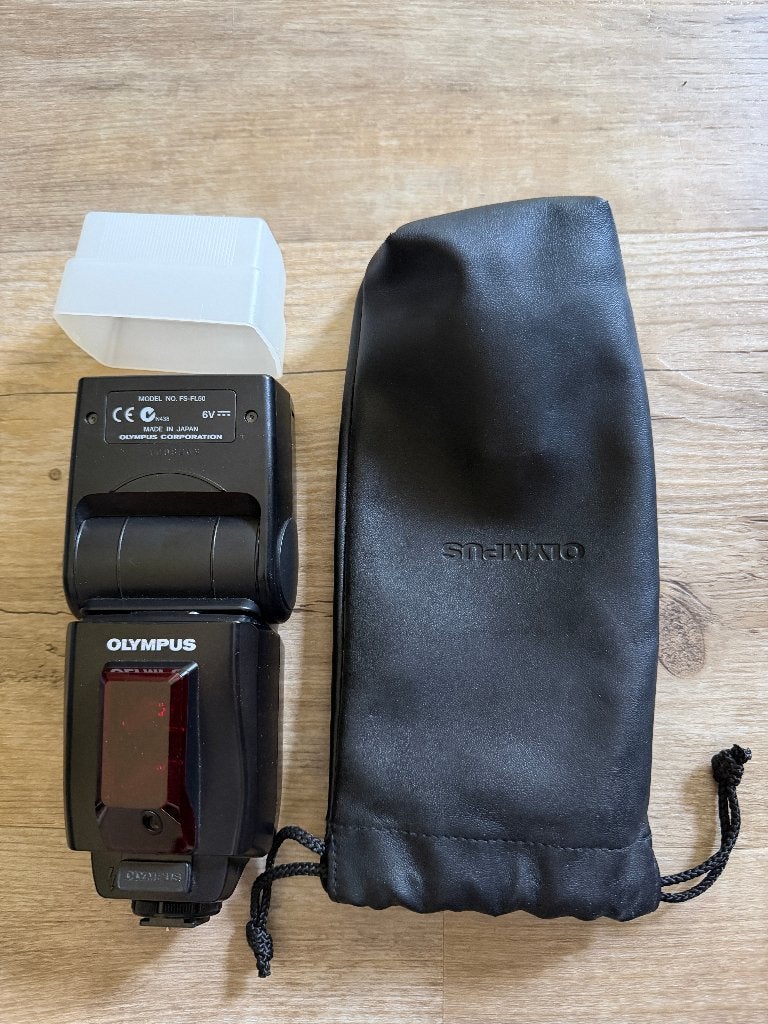Olympus Flitser FL50, Gebruikt, Externe flitser, Olympus/Micro Four Thirds, Ophalen of Verzenden