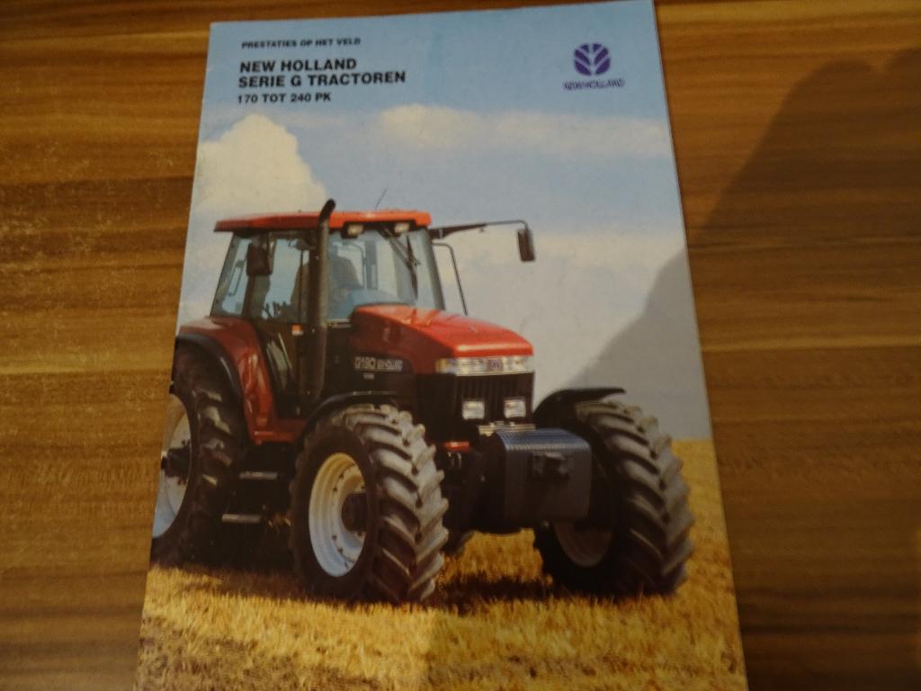 New holland serie G Tractoren folder, Ophalen of Verzenden, Zo goed als nieuw, Folder