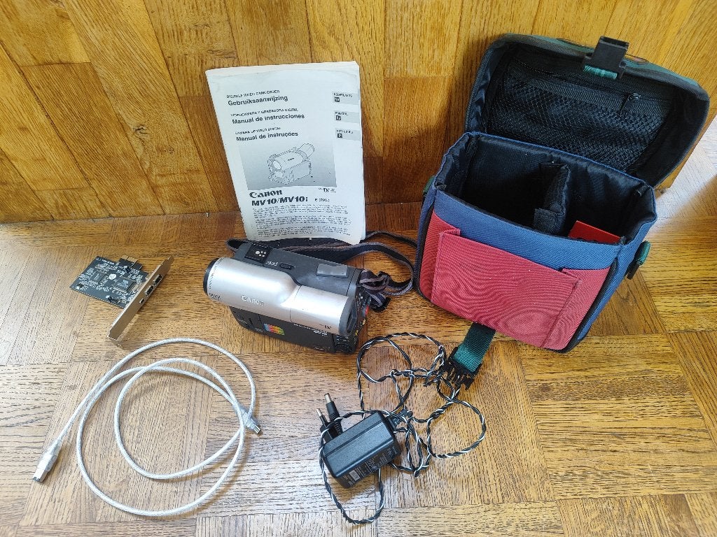 Canon MiniDV Digitaliseerset | Compleet met FireWire kaart, Mini dv, Verzenden, Canon, 20x of meer